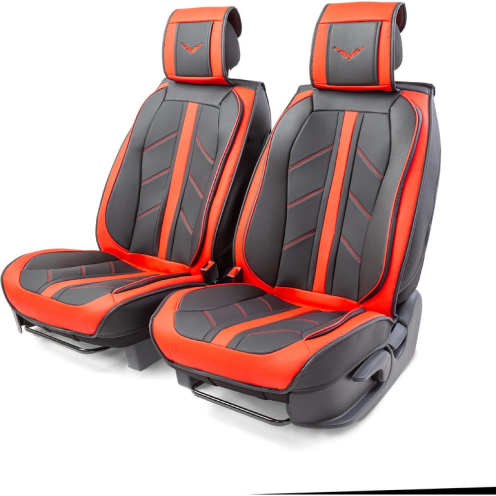 Каркасные накидки на передние сиденья CarPerformance чехлы для сидений универсальные rs 4 на передние сиденья велюр серый