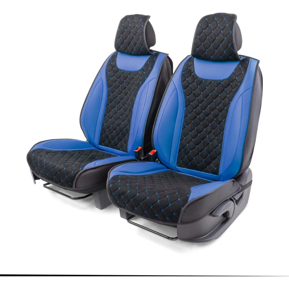 Каркасные накидки на передние сиденья CarPerformance накидки на передние сиденья car performance 2 шт fiberflax мягкий лен ромб сер серый