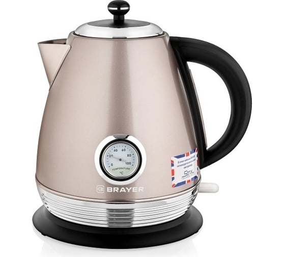 Изображение товара Электрический чайник BRAYER 2200 Вт, 1.7 л BR1007