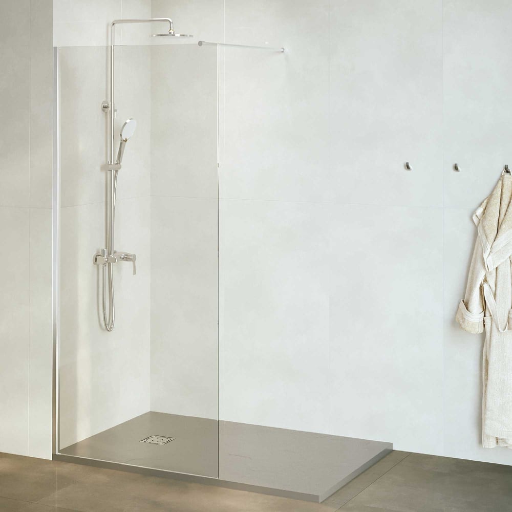 Изображение товара Душевая перегородка RGW 80х195 WA-002 хром прозрачное стекло 6 мм