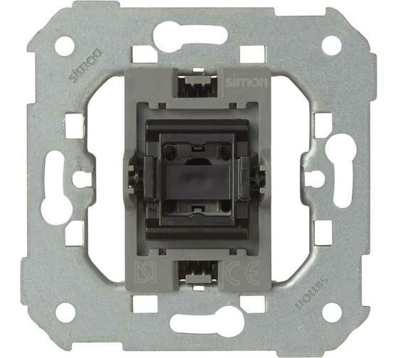 Изображение товара Кнопочный выключатель Simon, экспресс монтаж, 10А, S82, S82N, S88, S82 Detail 7700150-039