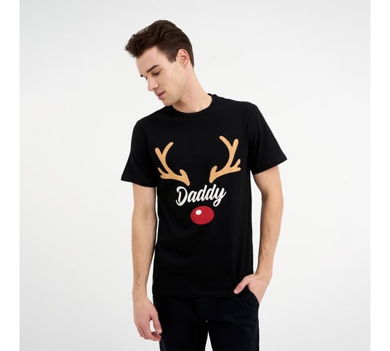 Изображение товара Футболка мужская KAFTAN "Хmas dad" размер 50 4984391
