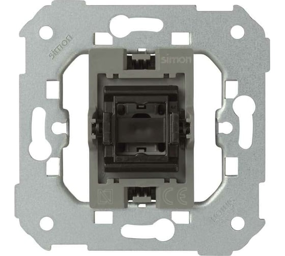 Изображение товара 1 клавишный выключатель Simon, экспресс-монтаж, 10АX, S82, S82N, S88, S82 Detail 7700101-039