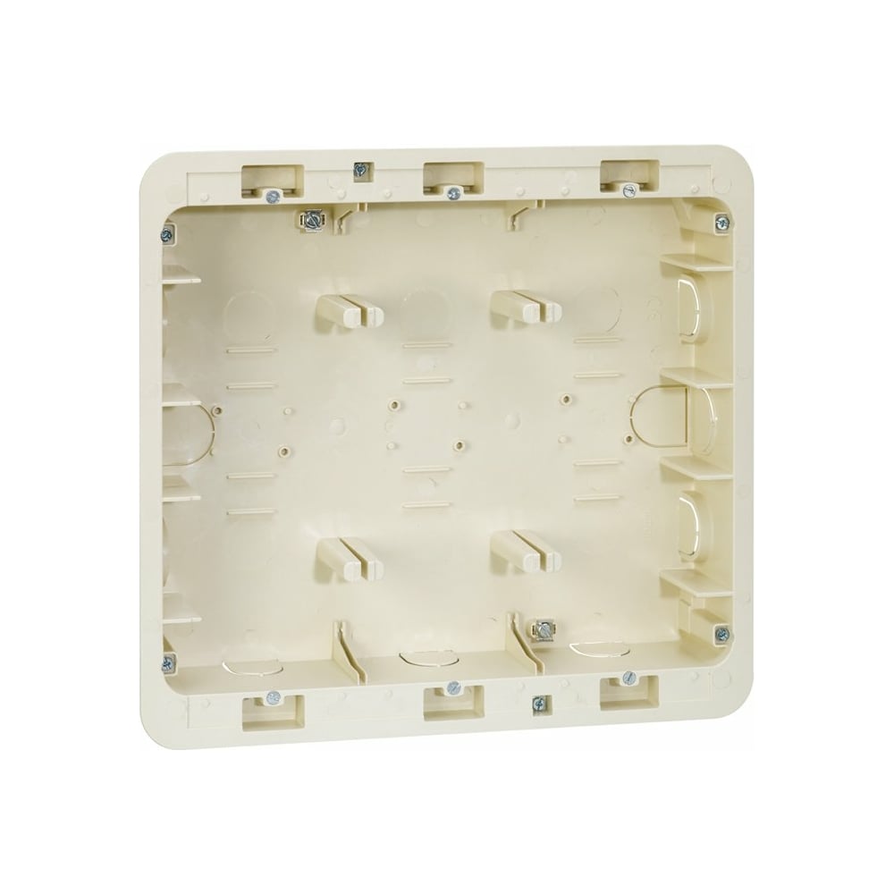 Изображение товара Коробка для внутреннего монтажа 3-рядной рамки с суппортами Simon