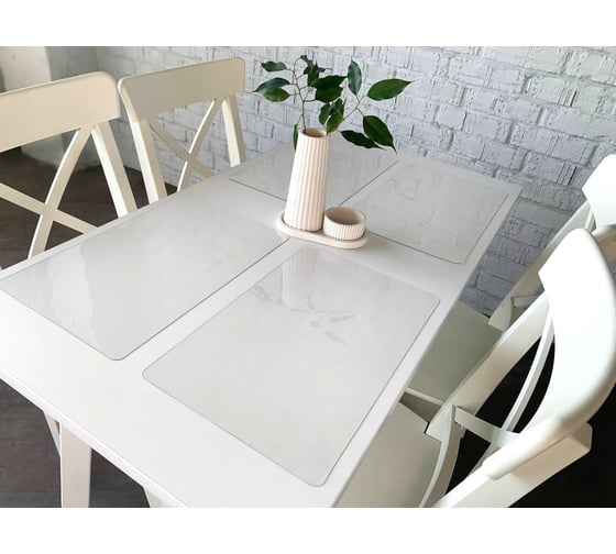 Изображение товара Плейсмат Dekorelle салфетка на стол, 4шт в уп. 43x30 толщ. 0,8 мм. PM43x30