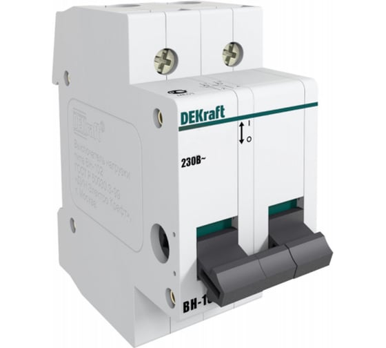 Изображение товара Выключатель нагрузки Dekraft ВН102-2Р-125А 17018DEK
