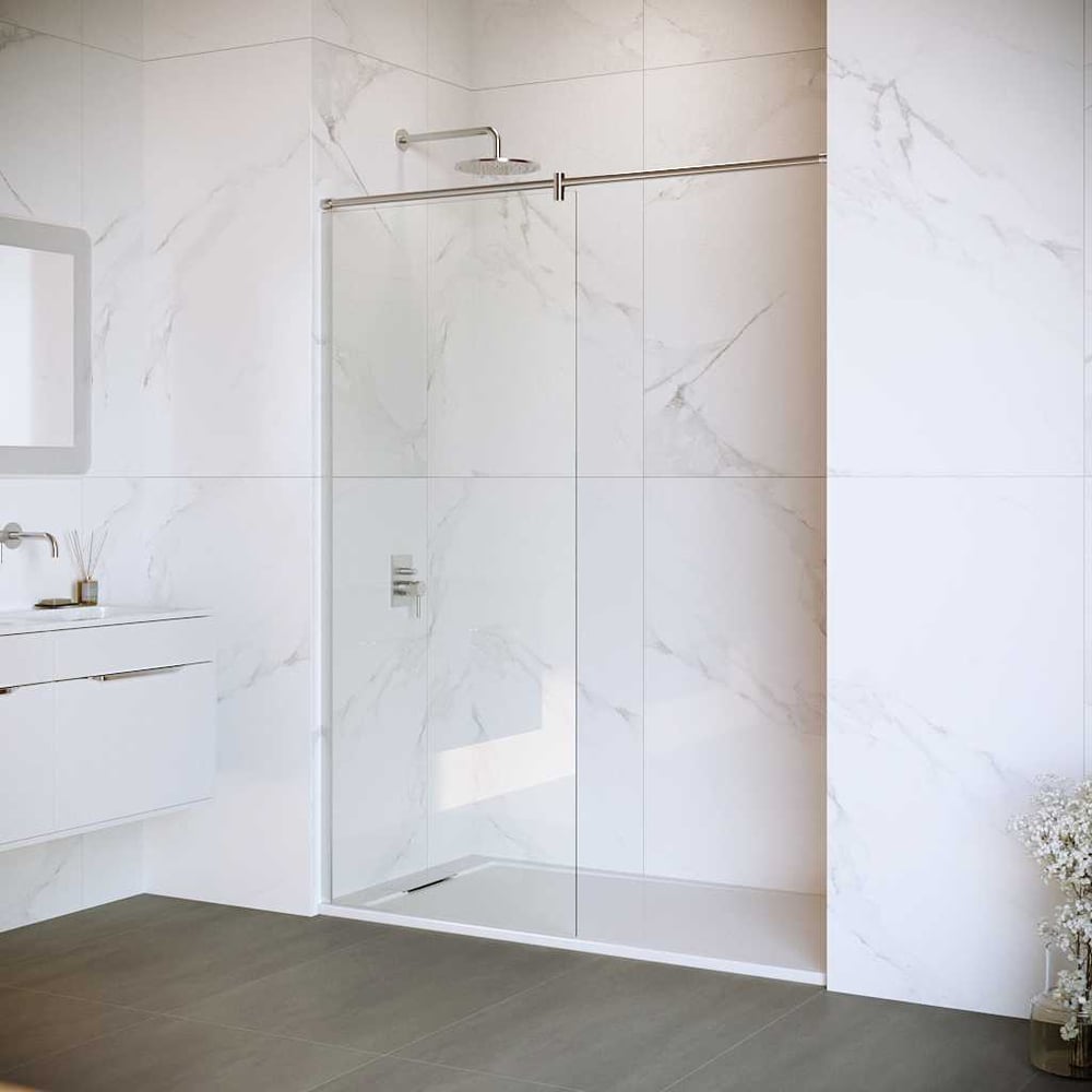 Изображение товара Душевая перегородка RGW 110х195 WA-033 хром прозрачное стекло