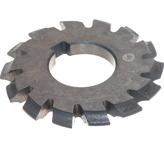 Изображение товара Фреза дисковая зуборезная модульная М 1.5 №4 (55x5.5x22 мм; 20 град; Z=14) ИНСТУЛС 00001379534