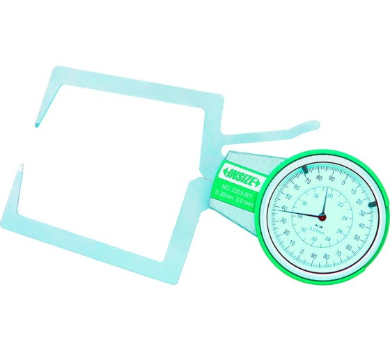 Изображение товара Индикаторный рычажный толщиномер INSIZE ТР-20 0-20мм, 0.01мм 2333-201