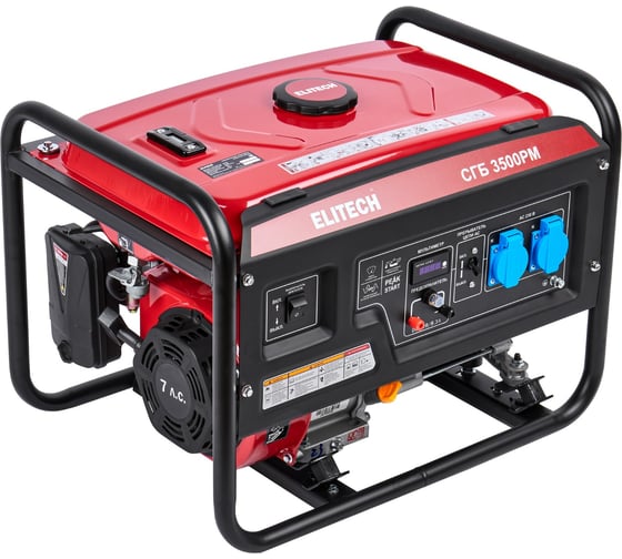 Изображение товара Генератор Elitech СГБ 3500РМ 204659