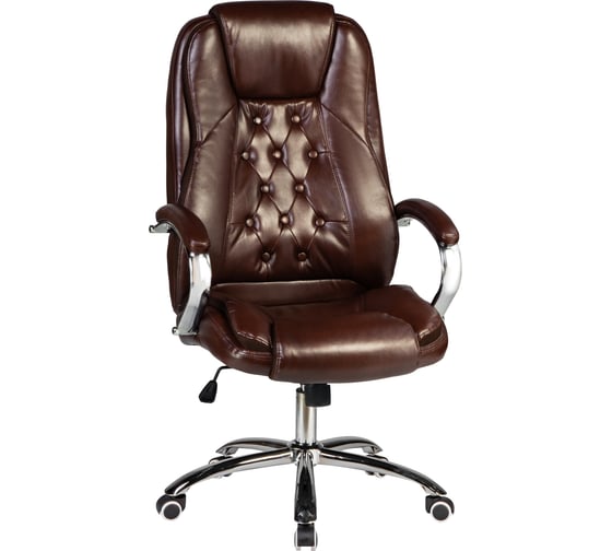 Изображение товара Офисное кресло для руководителей DOBRIN MILLARD цвет коричневый LMR-116B_M_EL-brown