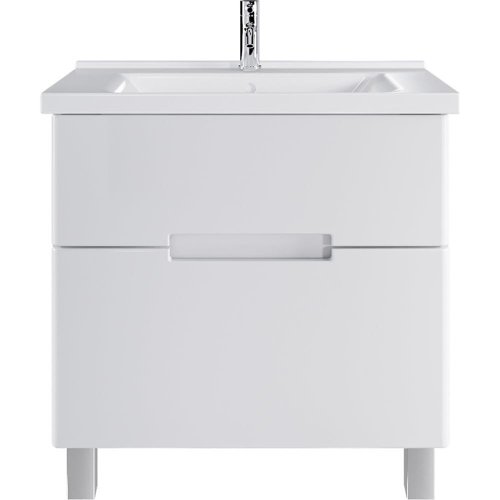 Изображение товара Тумба с раковиной KANI 80 + Миранда 80 современный комплект для ванной