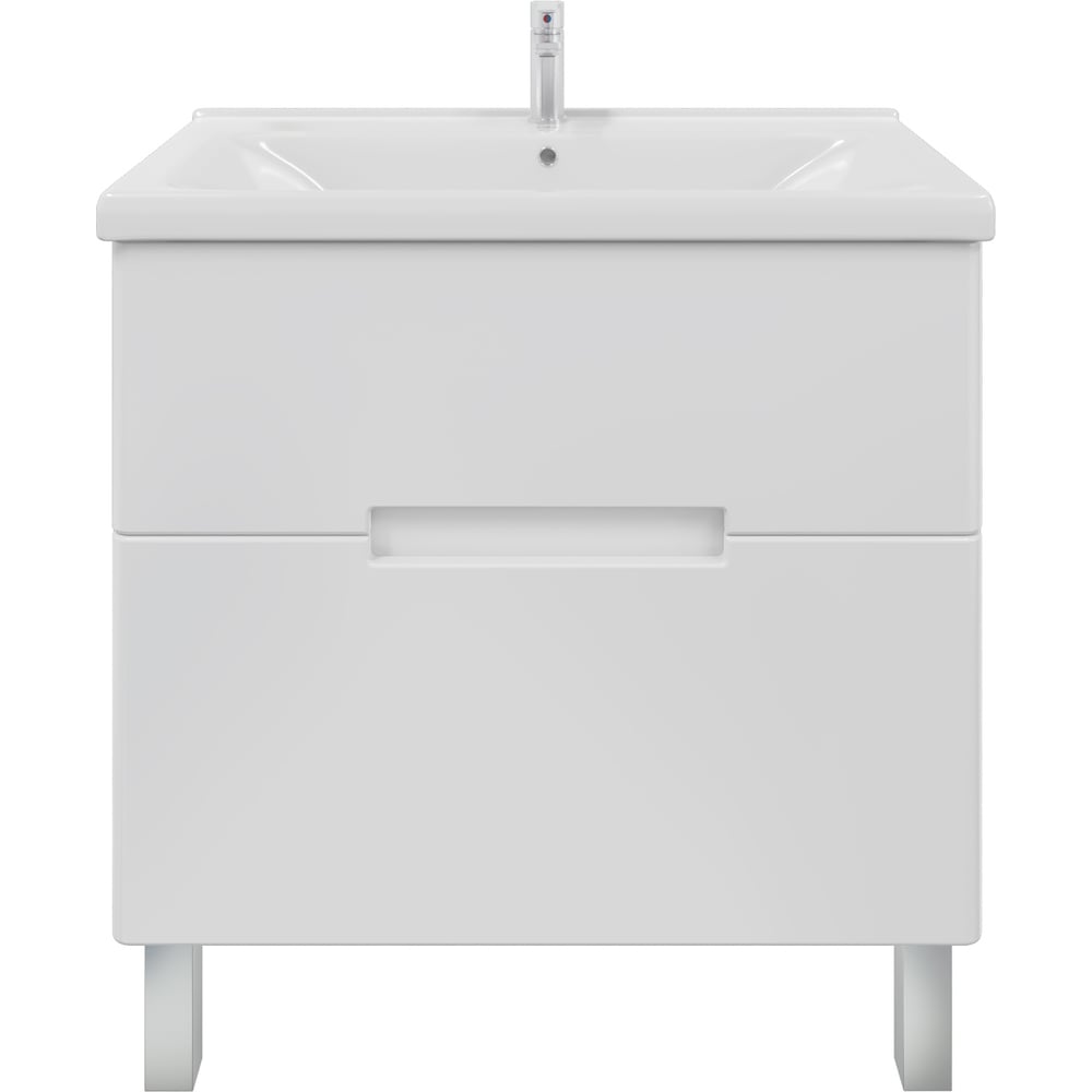 Изображение товара Тумба с раковиной KANI 80 + Миранда 80 современный комплект для ванной