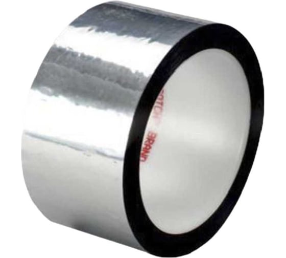 Изображение товара Полиэфирная лента 3M 850, серебряная, 51 мм, 65.8 м 7000028858, 70006021607