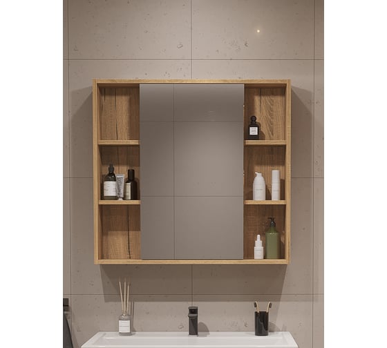 Изображение товара Зеркальный шкафчик в ванную RUVANN DREVA 80 З.DREVA.Д-80