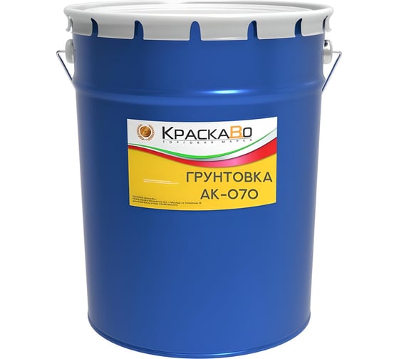 Изображение товара Грунтовка КраскаВо АК-070 17 кг 4620105772839