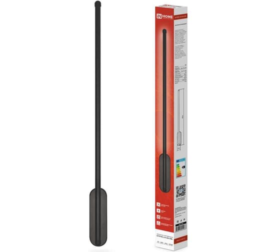Изображение товара Светильник светодиодный IN HOME ESTETIKA LUV-60A-40BL 10Вт 230В 4000K 700Лм 600x50x25 черный 4690612054483