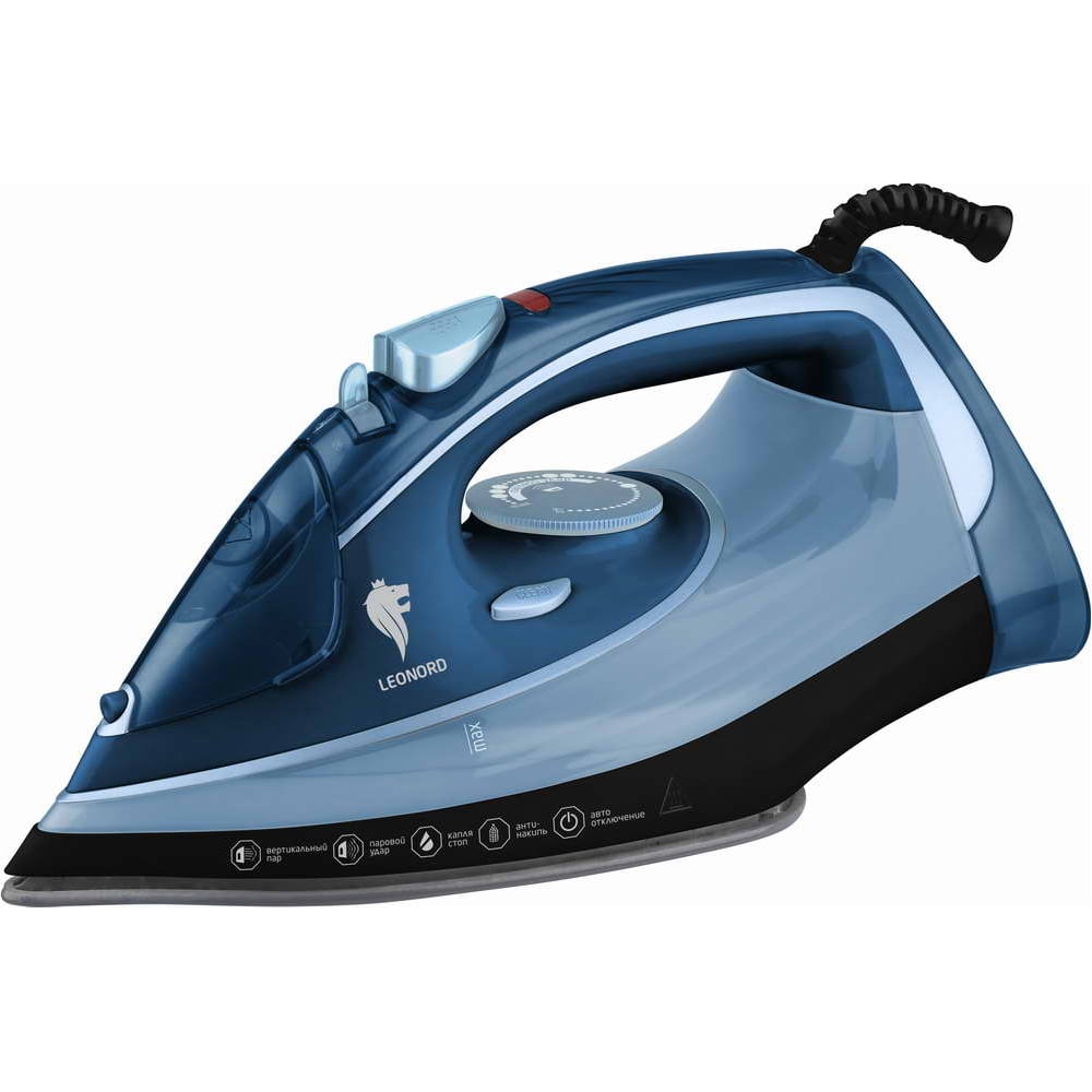Изображение товара Утюг Leonord LE-1808 синий 3200Вт, пар, спрей, паровой удар, керамическая подошва 108252