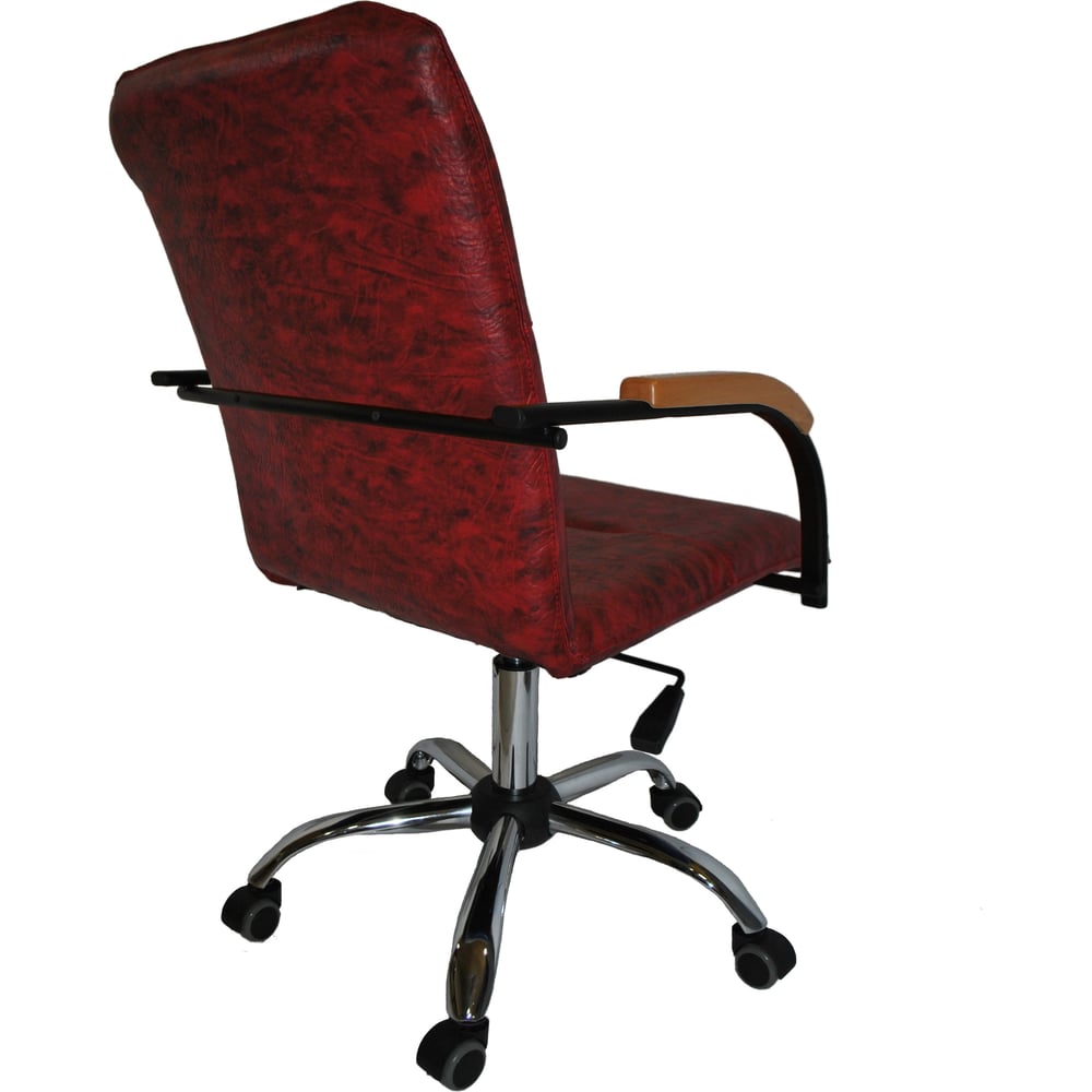 Изображение товара Современное офисное кресло Mebion SAMBA регулируемое с колесами бордовое