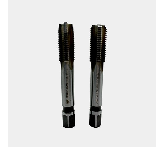 Изображение товара Метчик машинно-ручной РОСИНСТРУМЕНТ М 18,0x2,0 комплектный 2 шт. ГОСТ 3266-81 Р6М5 411182