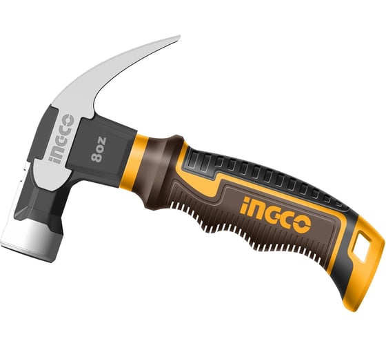 Изображение товара Молоток-гвоздодер INGCO 220 г HCH81008D