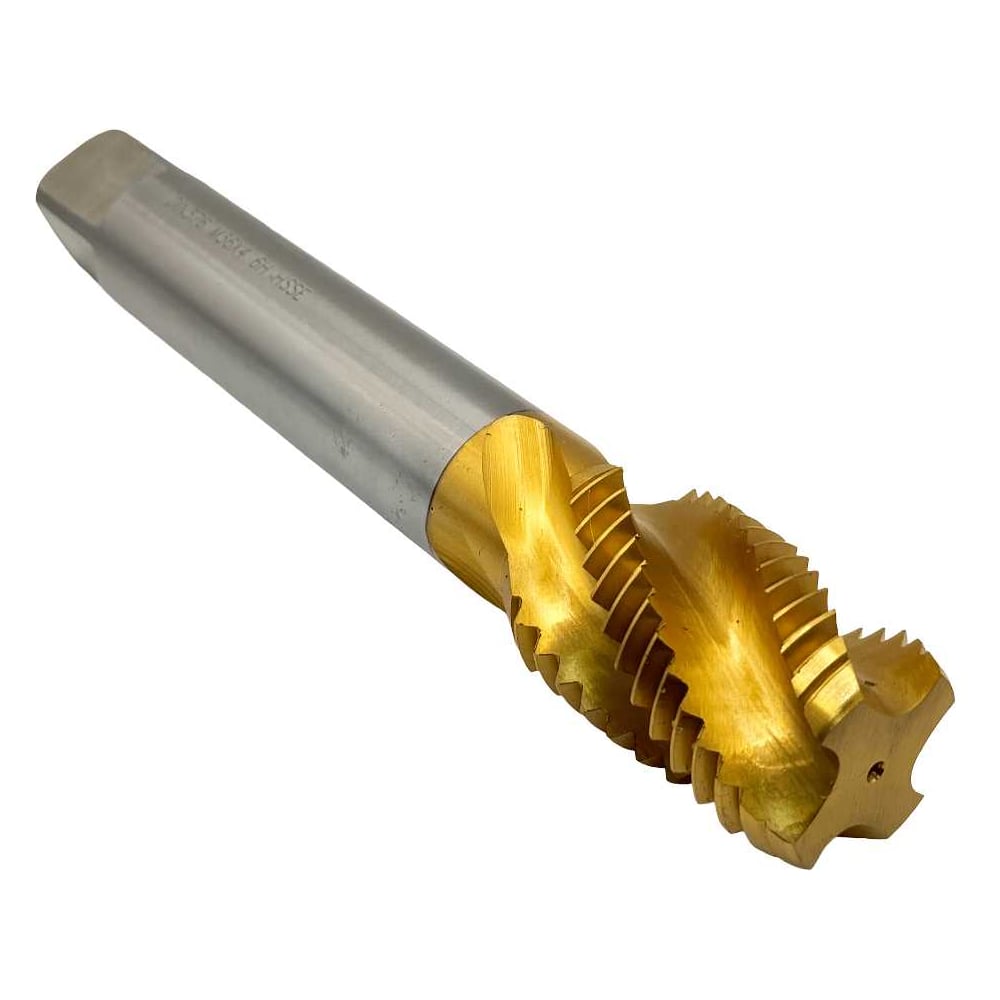 Изображение товара Метчик машинно-ручной TORNERI М36x4.0 DIN376 для глухих отверстий TiN покрытие