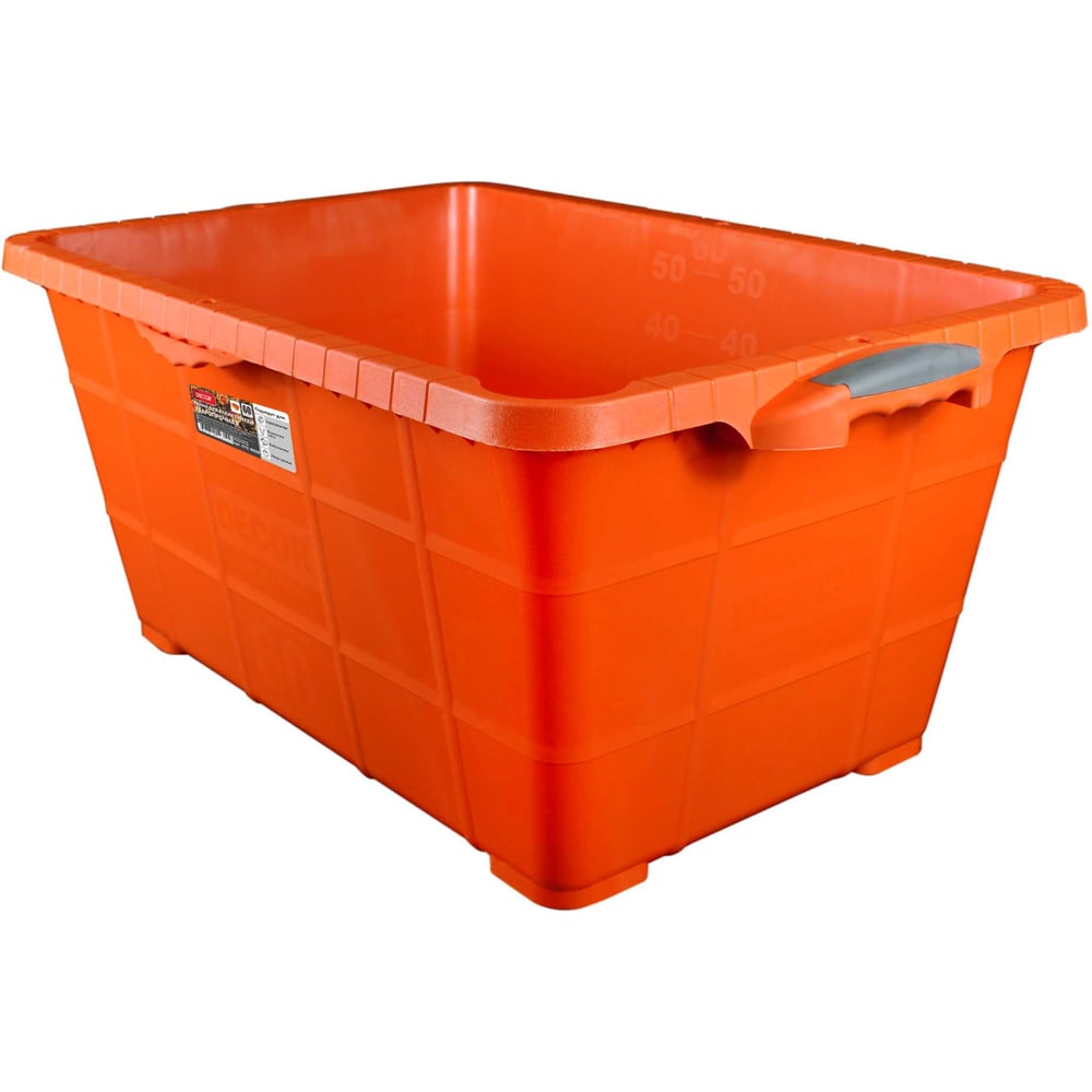 Изображение товара Прямоугольная ванна DECOR 60 л, ударопрочная, модель 670-0060