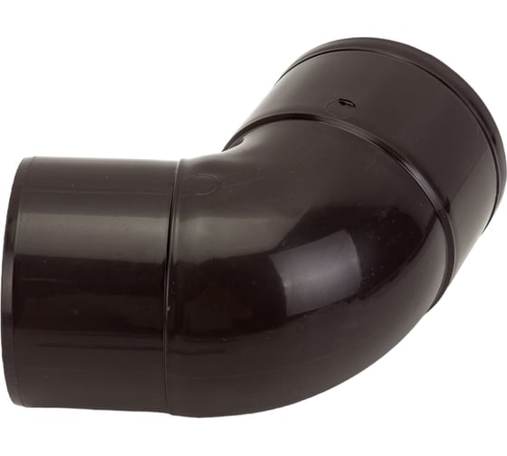 Изображение товара Отвод соединения водосточной трубы VN 67, 80 мм, коричневый 13596