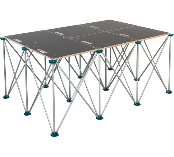 Изображение товара Стол-верстак складной Lossew Q4 Ant 3x4_90 без перфорации, 120x180x90 см ANT3490N