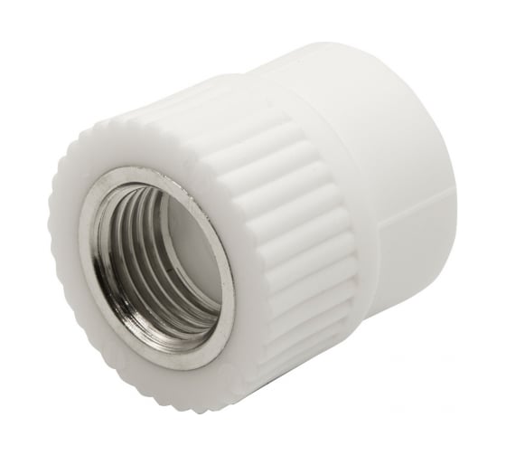 Изображение товара Комбинированная муфта VRT внутренняя, 25х1/2", EVER plast, белый 538227