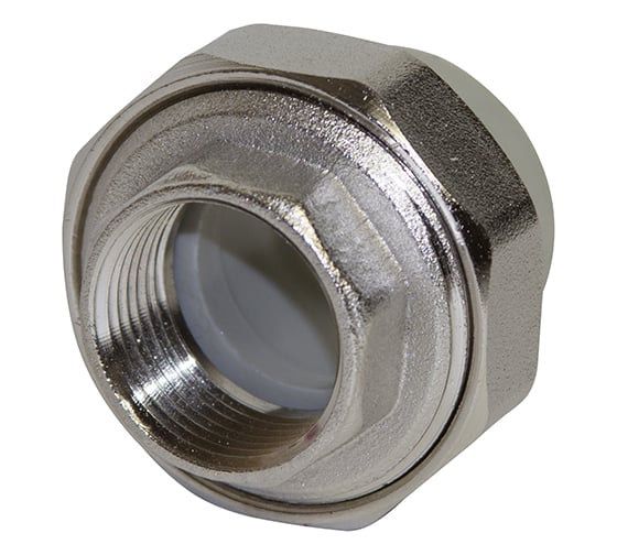 Изображение товара Комбинированная муфта VRT разъемная, внутренняя, 25х1", EVER plast, серый 532437