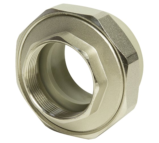 Изображение товара Комбинированная муфта VRT разъемная, внутренняя, 63х2", EVER plast, серый 540010