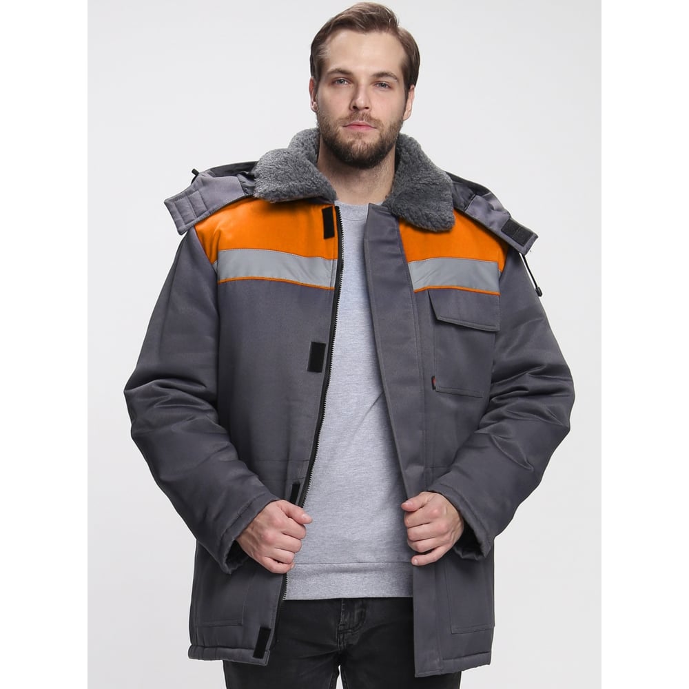 Изображение товара Зимняя мужская куртка Факел 87468243 с утеплителем Синтепон и водоотталкивающей пропиткой