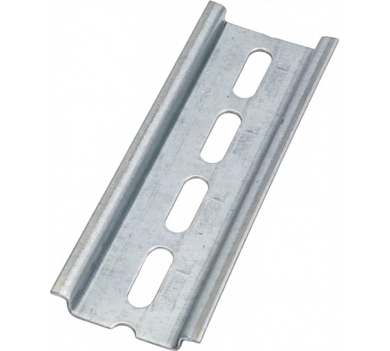 Изображение товара DIN-рейка EKF PROxima перфорированная, 100мм, с индивидуальным ШК adr-10-x