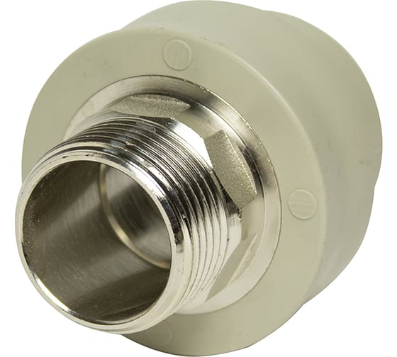 Изображение товара Комбинированная муфта VRT наружная, 32х1", под ключ, EVER plast, серый 538315