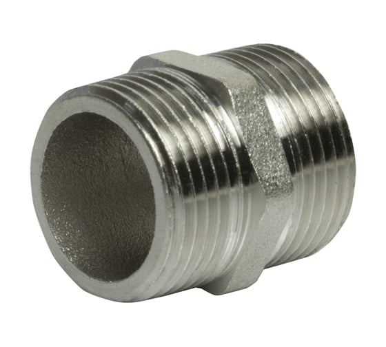 Изображение товара Ниппель VRT 3/4", наружная/наружная, никель 1900-002020 503035