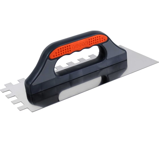 Изображение товара Гладилка DECOR 3K 300x130мм, нержавеющая сталь, зуб 14x14 мм, 0.7 мм 650-014 11613762