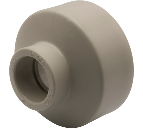 Изображение товара Переходная муфта VRT 63/32, внутренняя/внутренняя, EVER plast, серый 538345