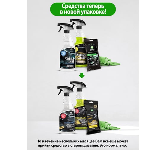 Изображение товара Набор по уходу за салоном автомобиля Grass 800625