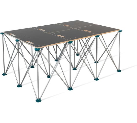 Изображение товара Стол-верстак складной Lossew Q4 Ant 3x4_80 без перфорации, 120x180x80 см ANT3480N