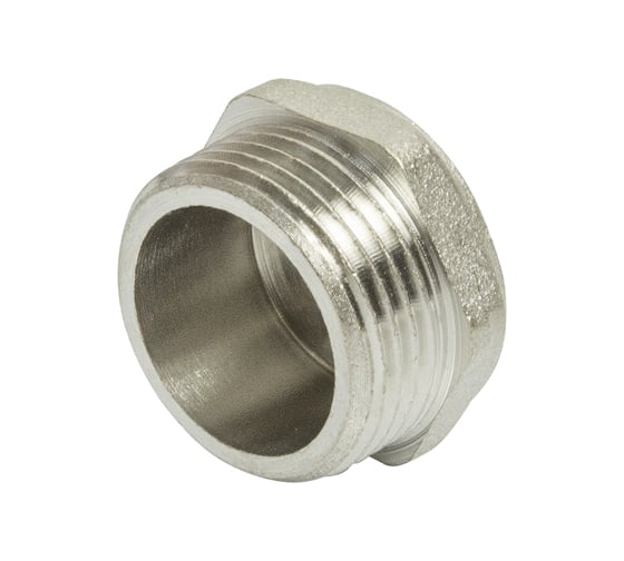 Изображение товара Заглушка VRT 1/2", наружная, с контрольным отверстием, никель 1912-000015 503076
