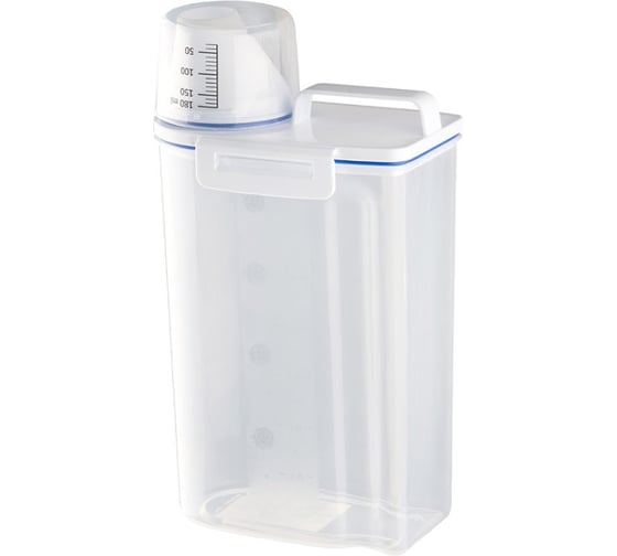 Изображение товара Контейнер для сыпучих продуктов Mallony с мерным стаканом, 2,5 л 108307