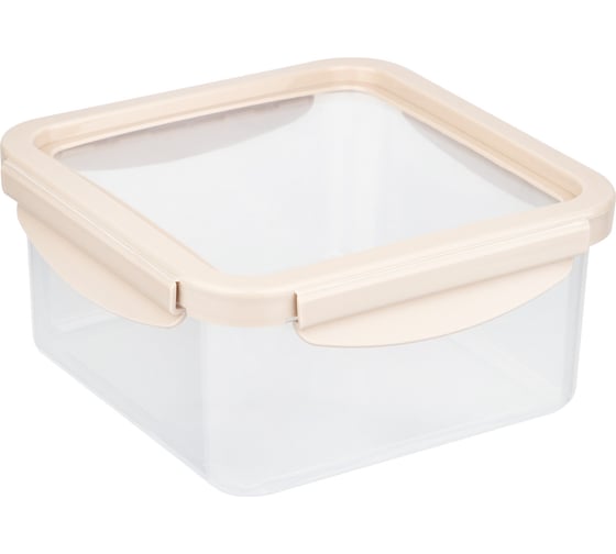 Изображение товара Контейнер пищевой Mallony квадратный, с эластичной крышкой, UNICO, 1200 мл 108018