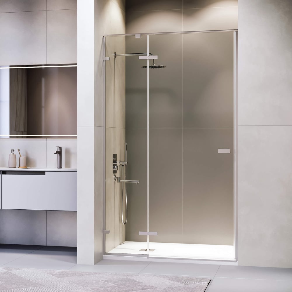 Изображение товара Душевая дверь RGW 100х200 SV-004 хром/прозрачное/8 мм Изображение товара Душевая дверь RGW 100х200 SV-004 хром/прозрачное/8 мм