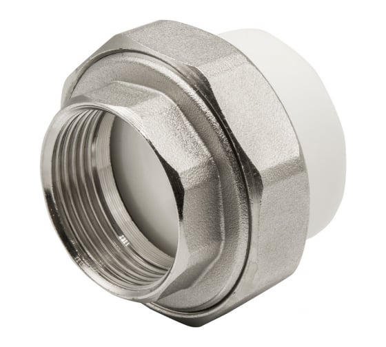 Изображение товара Комбинированная муфта VRT разъемная, внутренняя, 40х1 1/4", EVER plast, белый 532421