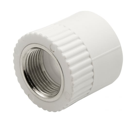 Изображение товара Комбинированная муфта VRT внутренняя, 32х3/4", EVER plast, белый 538230