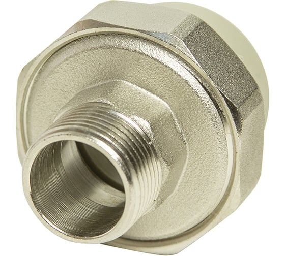 Изображение товара Комбинированная муфта VRT разъемная, наружная, 32х1", EVER plast, серый 521595