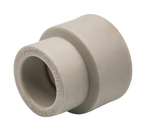 Изображение товара Переходная муфта VRT 32/25, внутренняя/внутренняя, EVER plast, серый 538335