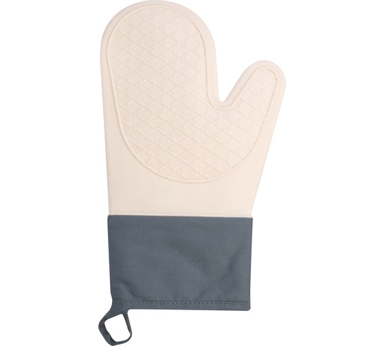 Изображение товара Прихватка-рукавица силиконовая с манжетой Mallony IDEA (силикон, полиэстер) 108301