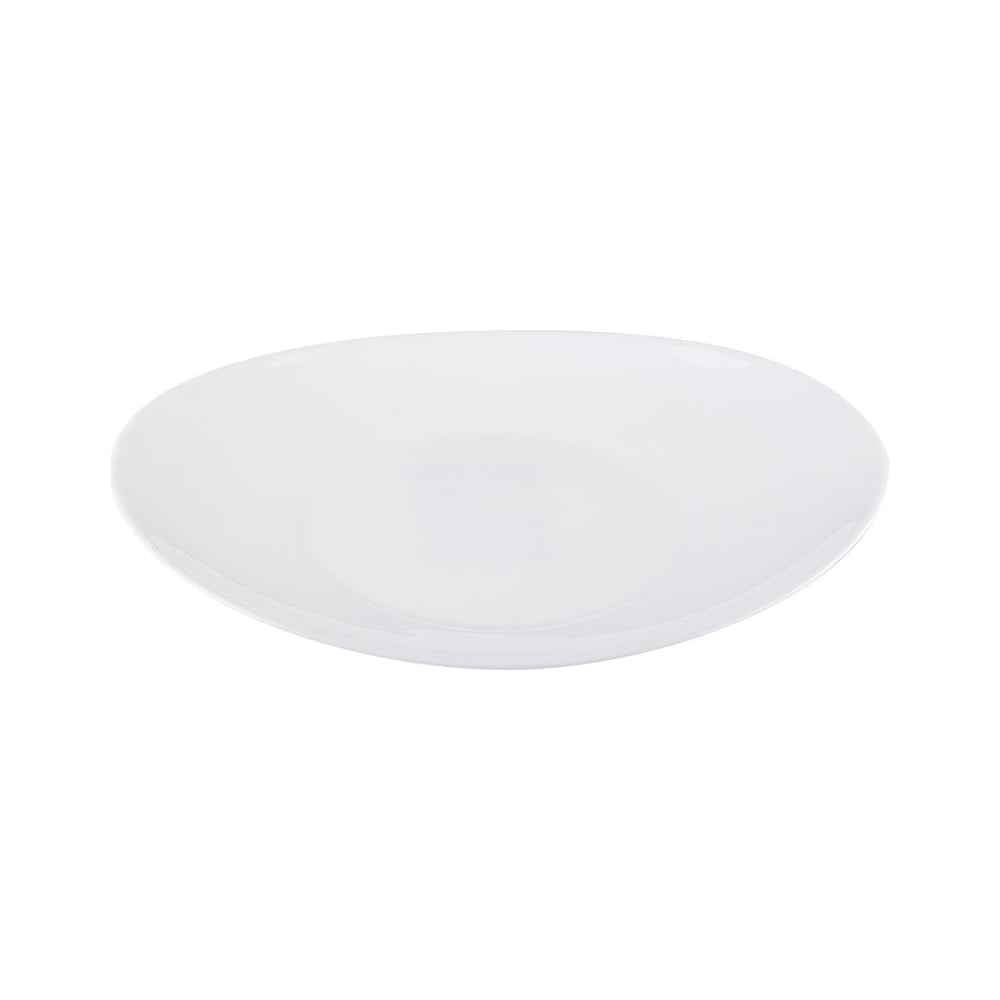 Изображение товара Тарелка десертная из опалового стекла Mallony Al Dente, размер: 21,5x18,5x2,5 см 107285